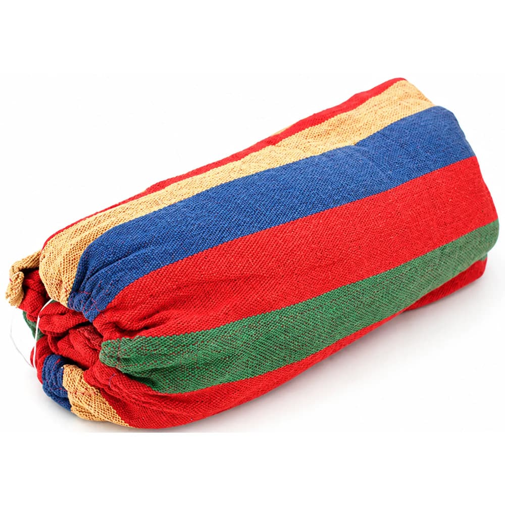 Гамак з планкою 120×200 см червоний (3)