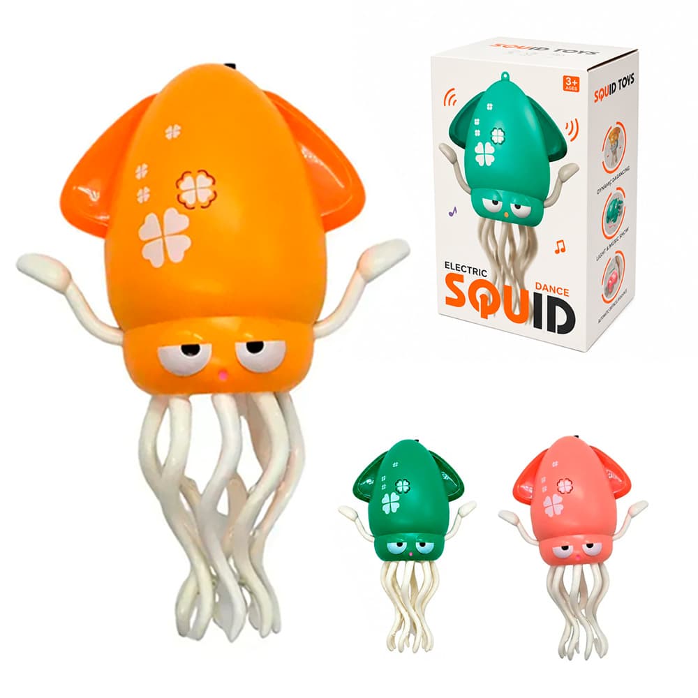 Інтерактивна іграшка кальмар Electric Squid Dance, USB (5)