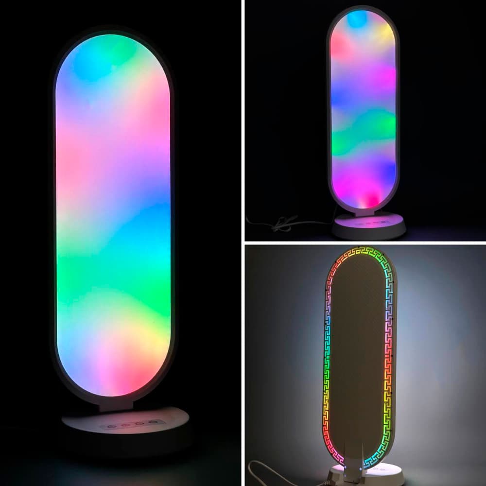 Настільна RGB LED-лампа MJ-52 38 Вт з пультом і USB-зарядкою (5)