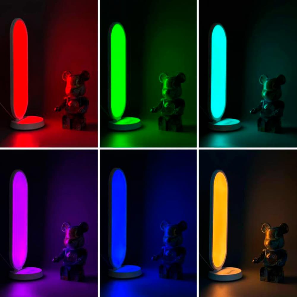 Настільна RGB LED-лампа MJ-52 38 Вт з пультом і USB-зарядкою (6)