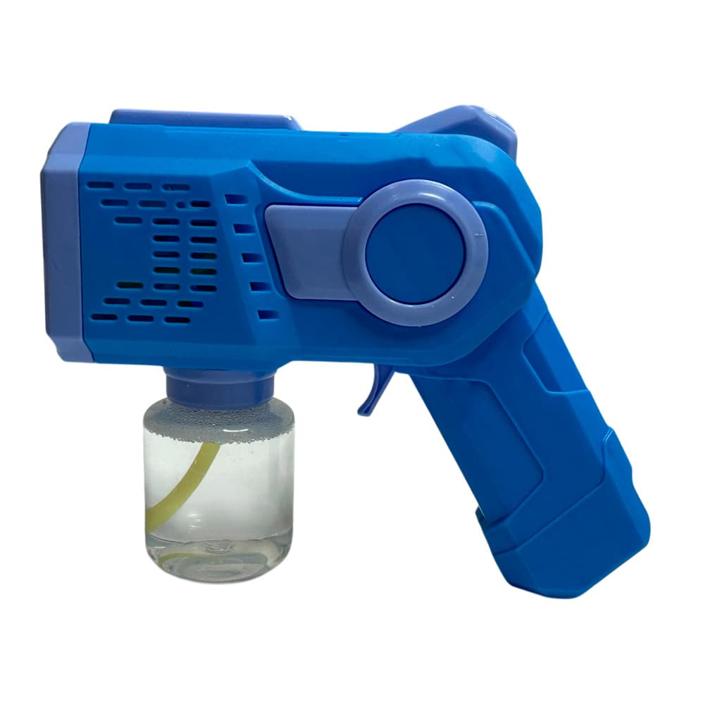 Пистолет для мыльных пузырей Bubble Gun, синий (2)