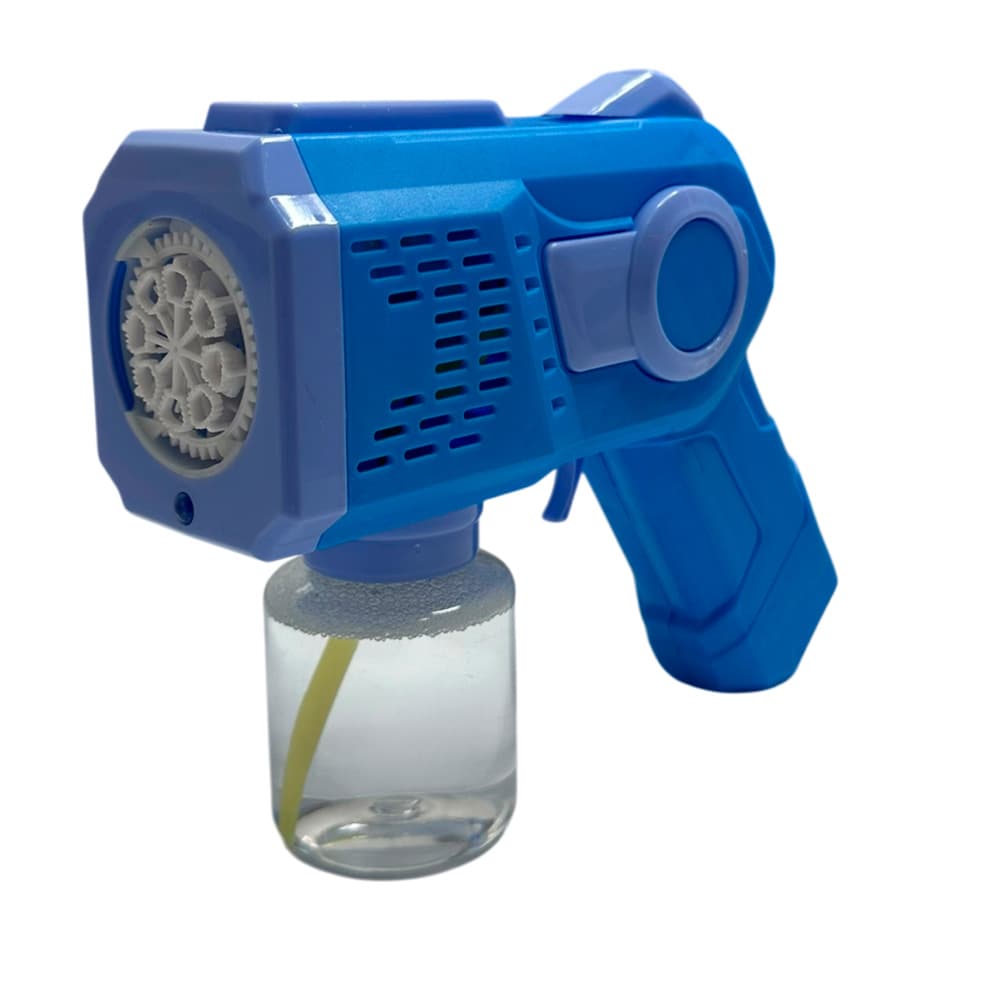 Пистолет для мыльных пузырей Bubble Gun, синий (4)