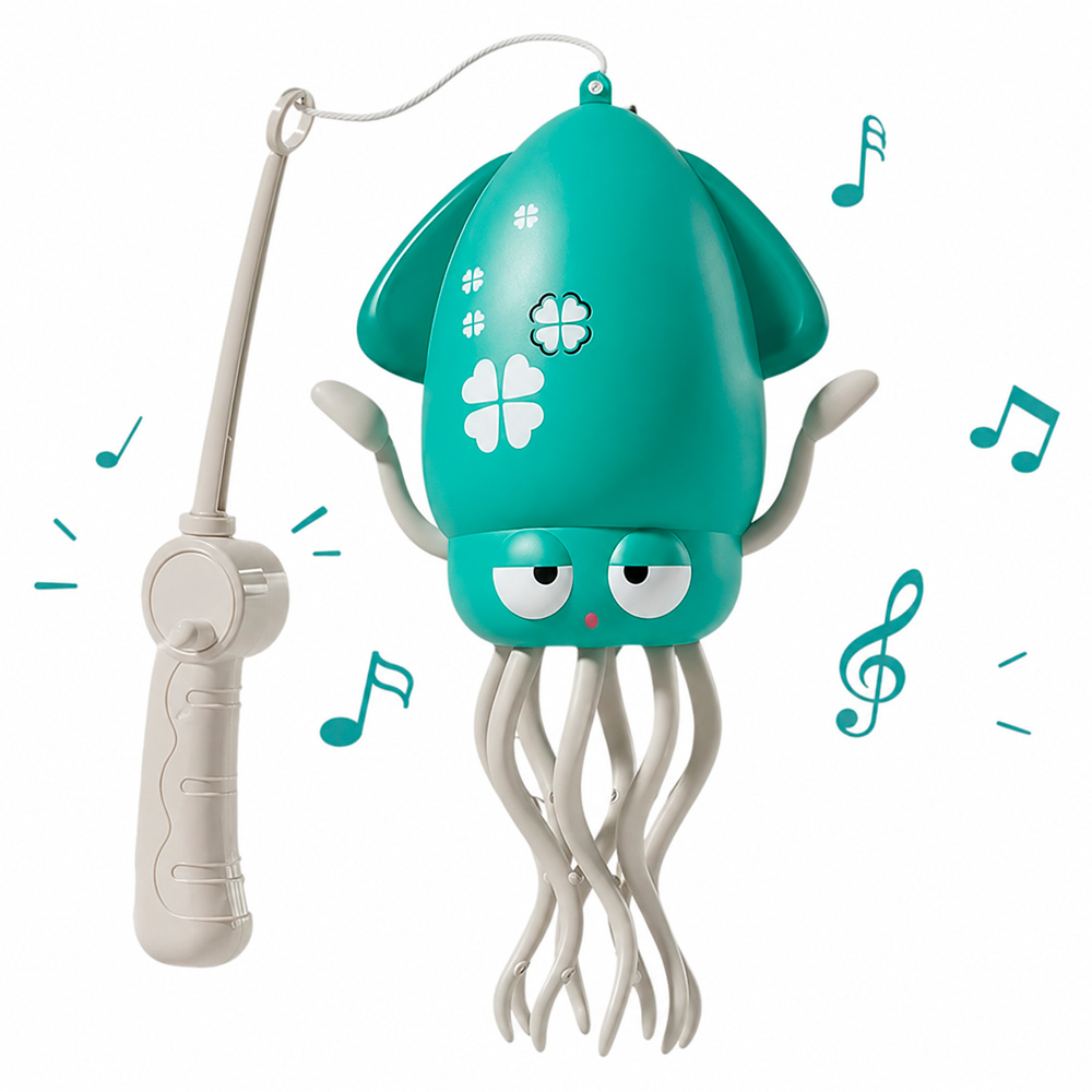Інтерактивна іграшка кальмар Electric Squid Dance, USB — фото 2