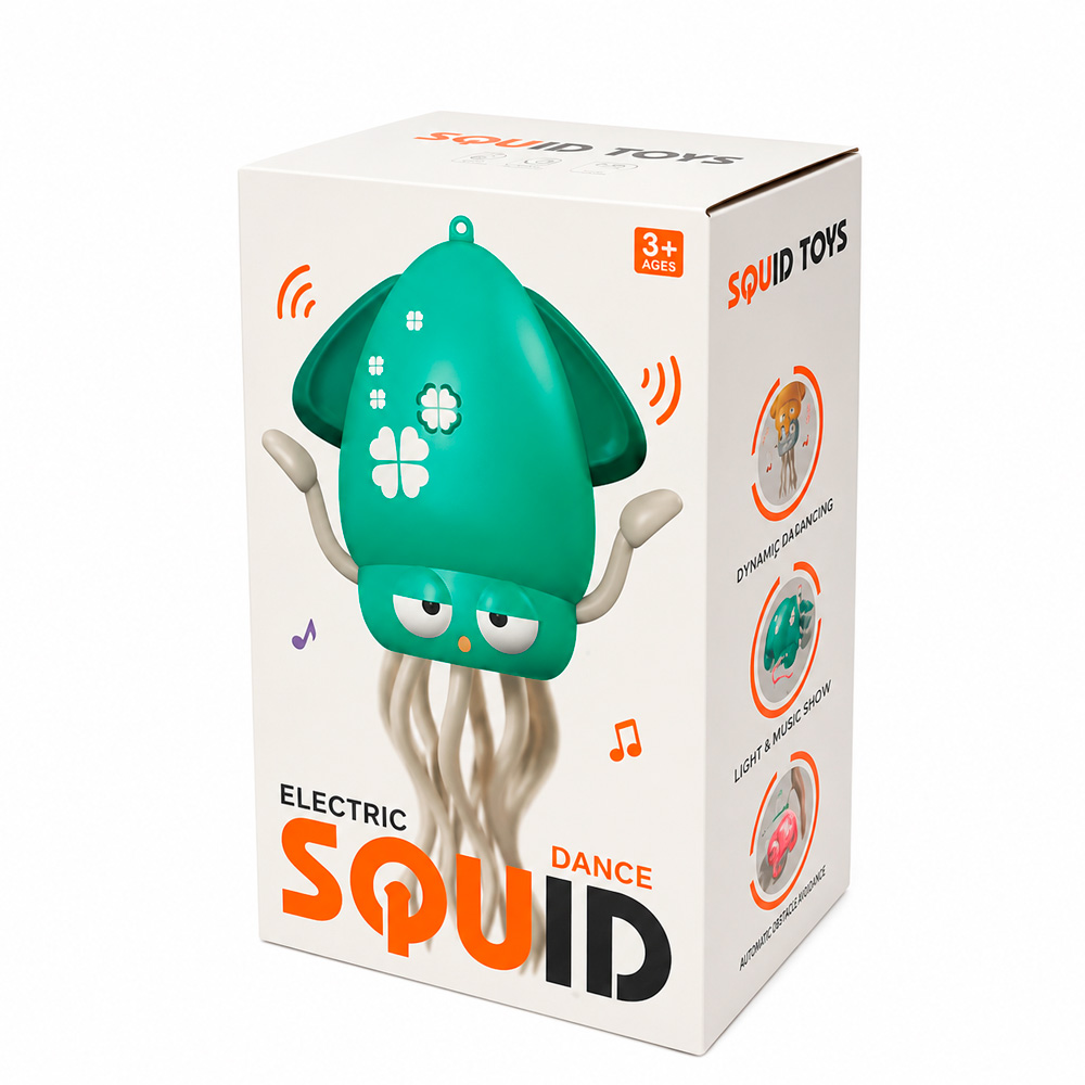 Інтерактивна іграшка кальмар Electric Squid Dance, USB — фото 6