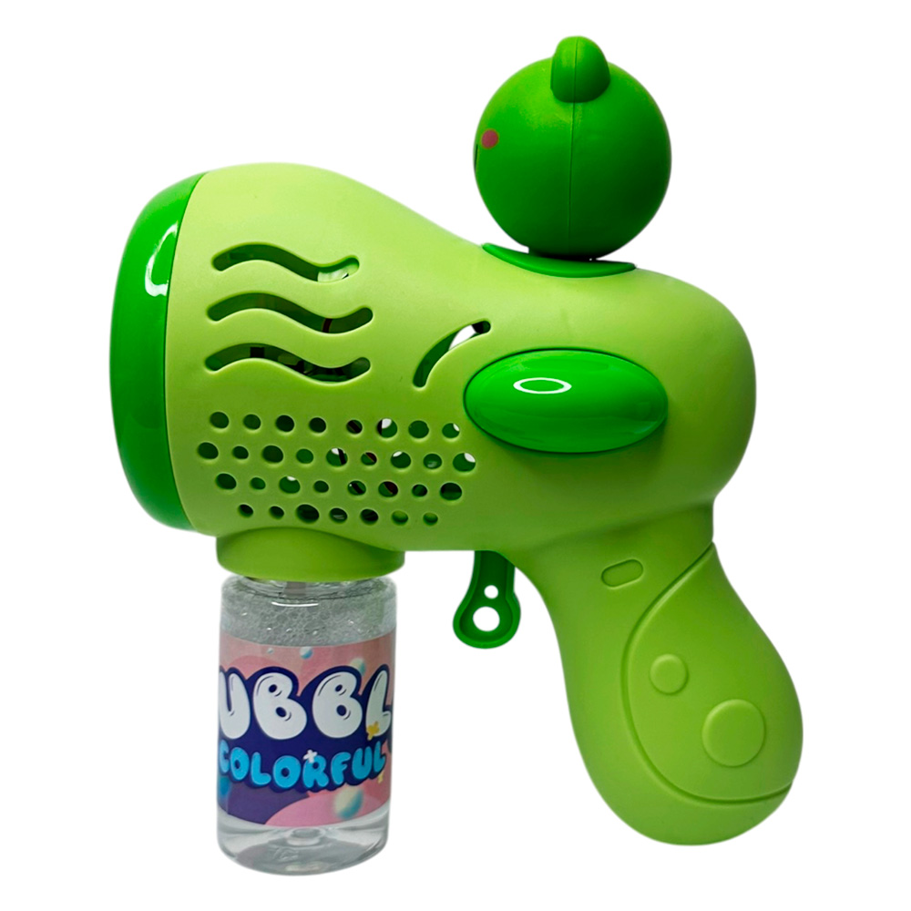 Пістолет для мильних бульбашок Bubble Gun жаба — фото 3