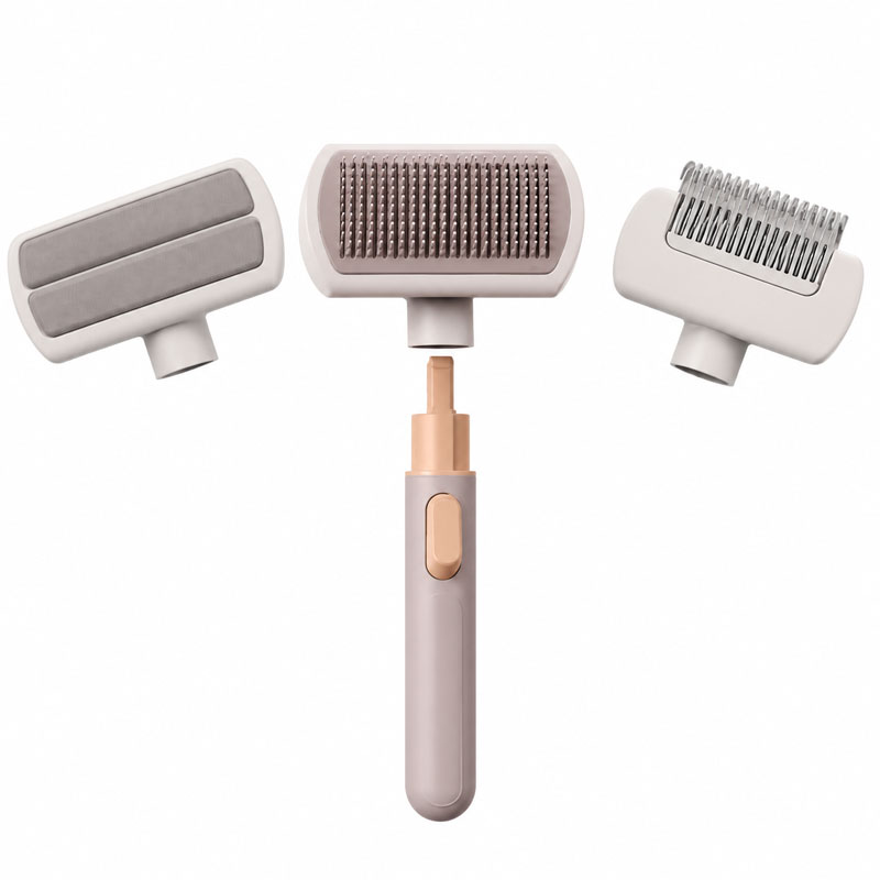 Щітка для вичісування шерсті собак і котів Pet Hair Brush 3 в 1 — фото 5