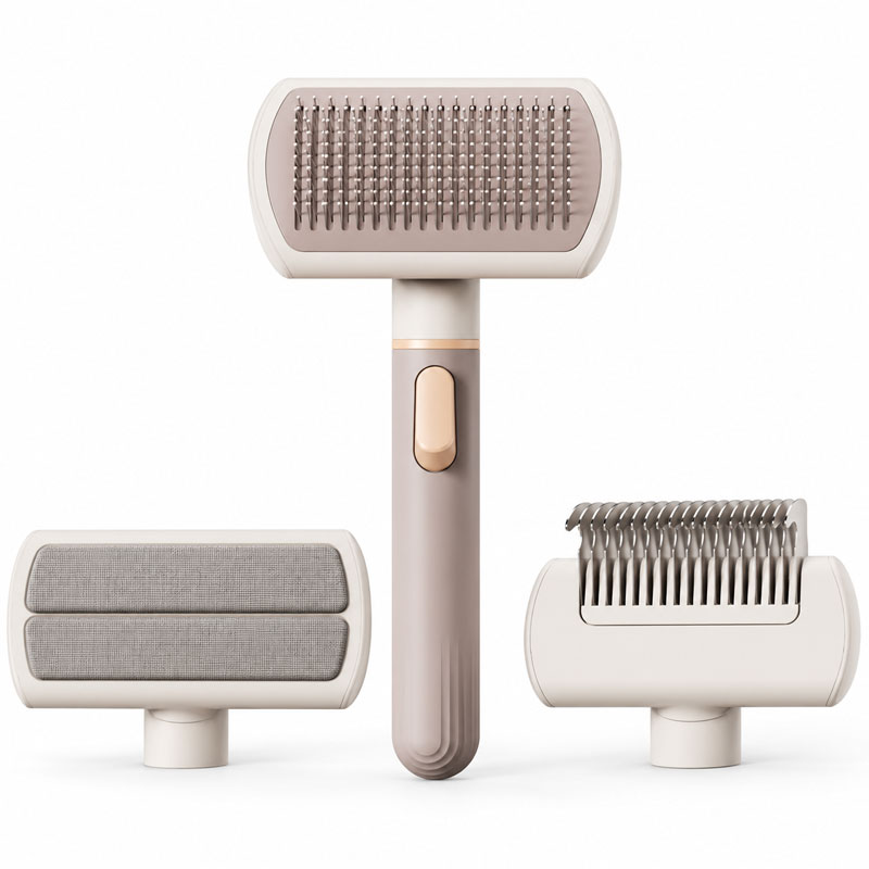Щітка для вичісування шерсті собак і котів Pet Hair Brush 3 в 1